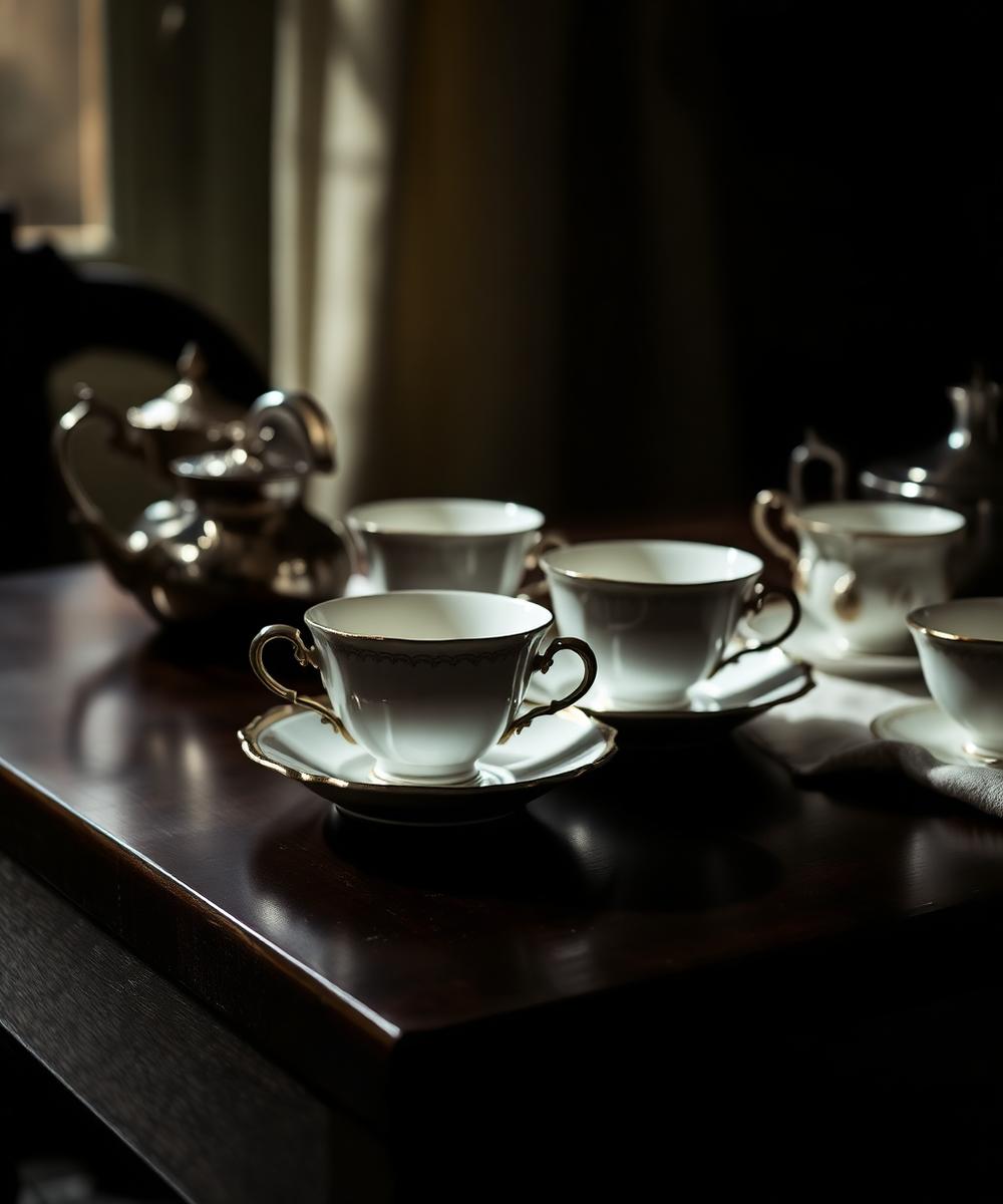 Porcelain & Silver